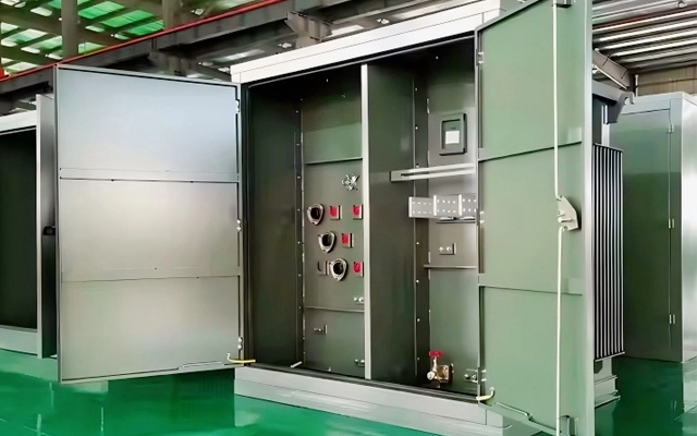 Ciri-ciri tiga fasa Padmount Transformer