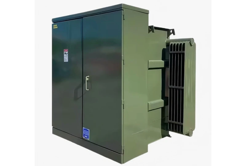 3 fasa pad dipasang pengeluar transformer
