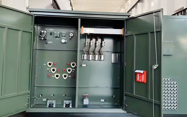 Ciri-ciri tiga fasa Padmount Transformer
