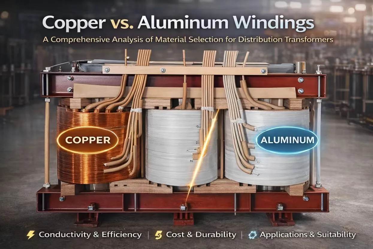 Tembaga vs aluminium Windings: analisis komprehensif pemilihan bahan untuk transformer pengedaran
